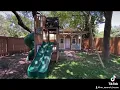 KidKraft Summit View Cedar Play Set Swing Set Assembly Time Lapse