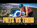 Download Lagu De Max Express Trein van de Dutch GP tegen Ramon op de fiets | Man vs. Machine | Beyond The KOM