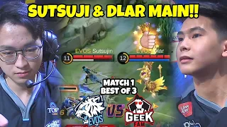 Download Perdana Dlar Offlaner \u0026 Sutsujin Hyper Dari evos Main Di MPL S10!! Match 1 EVOS VS GEEK MP3