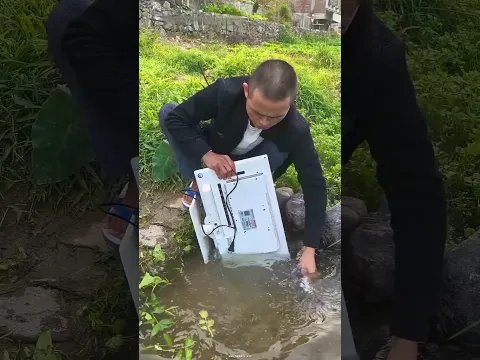 This Crazy Man Washed Everything Like TV- But Wrong