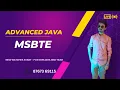 Advanced Java MSBTE - AWT Controls