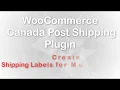 Print Shipping Labels for Multiple Packages using WooCommerce Canada Post Shipping Plugin