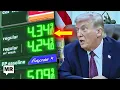 Trump Panics When Asked About Rising Gas Prices
