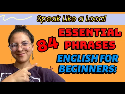 A1: lição de listening — 84 Inglês Phrases para iniciantes! -- Speak like a Native! 🗣️ | Miss Honey 🍯
