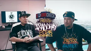 FlipTop Sound Check - Poison13 vs Manda Baliw @ Isabuhay 2026 Semifinals