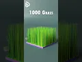 One Blade vs 10 000 Watch Grass Grow in This Stunning Simulation