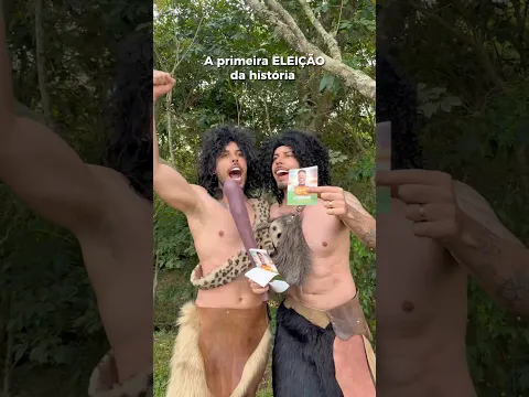 A 1ª eleição da história 😂