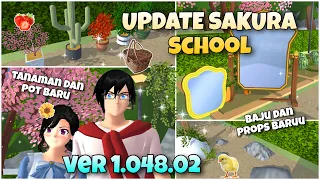 UPDATE TERBARU SAKURA SCHOOL !! ver 1.048.02 || BAJU DAN TANAMAN BARU?!