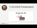 Anganie Ali - SSS Non Emergency Medical Transportation 1 Million Cups Clermont
