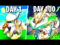I Spent 100 DAYS In FUSION POKEMON Pixelmon Minecraft Mod