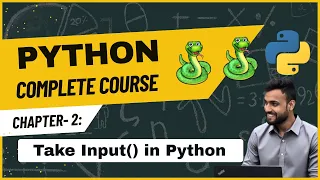 Taking User Input with input Method - Python Course for Beginners Chapter 2