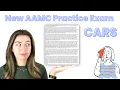 AAMC Free Practice Exam FLE5 CARS 1 Walkthrough with Professional Tutor