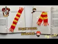 Easy Harry Potter Crochet Scarf Bookmark Beginner Friendly
