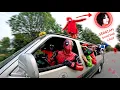 Download Lagu SPIDER-MAN Bros are Passengers , SERBIAN Lady On Limousine Car \u0026 DEADPOOL is Driver ( Ticket is 5$ )