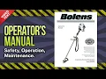 Operator s Manual Bolens 2-Cycle Gas BL250 769-00537