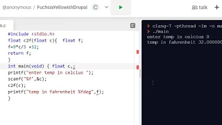 C - User Defined Functions