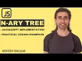 N-ary Tree Data Structure in JavaScript with Practical Example Data Structures in Hindi