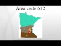 Area code 612