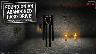 He Found a 13 Year Old World on an Abandoned Hard Drive STAY AWAY - Minecraft Creepypasta