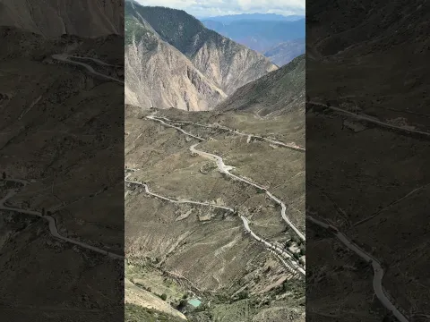 Scorpio-N On Dangerous 72 Turns Road in China 🇨🇳😱