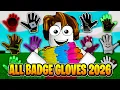 How to get ALL BADGE GLOVES in Slap Battles 2026 Roblox