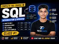 SQL Full Course for Beginners Introduction to SQL Class 2026
