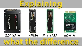 Download Explaining the Difference Between SSD NVMe and M2 SATA and mSATA MP3