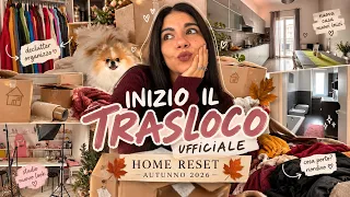 INIZIO UFFICIALMENTE IL TRASLOCO! ๐ฆ๐ก Decluttering, Caos & Home Reset ๐ | VLOG AUTUNNO 2026
