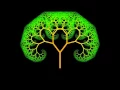 Fractal binary tree