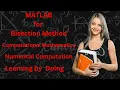 Computational Mathematics Concept No 20 MATLAB program for Bisection Method