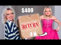 I spent 400 on Prom Dresses Returns
