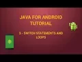 Java for Android - 3