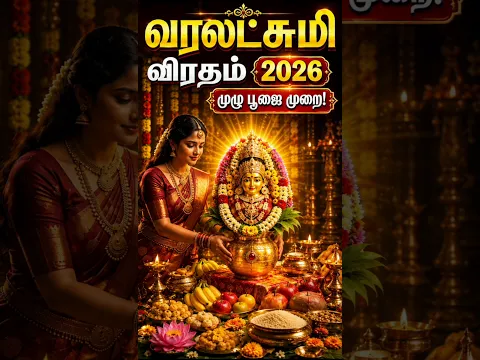 வரலட்சுமி விரதம் 2026 |முழு பூஜை முறை varamahalaksmi poojai Vratham #tamil #trending