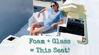 Building Our Custom Helm Seat – Foam, Glass & Vacuum Bagging (MJ Sailing – Ep 364)