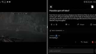 Trifecta of morrowinds run on a phone while browsing