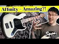 How have Squier Done This Squier Affinity Active Jazz Bass