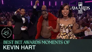 kevin hart s wildest bet awards moments from roasts to bars to dance moves bet awards