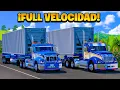 ¡Muleros A GRAN VELOCIDAD generan PANICO Y PELIGRO! | American Truck Simulator