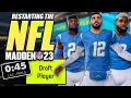 I RESET the NFL with a Fantasy Draft in Madden 23