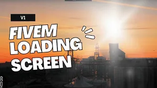 Fivem Server Loading Screen V1 Clean and smooth loadingscreen for your fivem server
