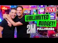 UNLIMITED BUDGET as Decided by YOU 2M Followers
