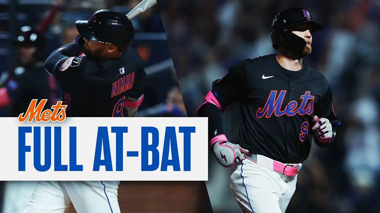 Brandon Nimmo Launches His SECOND Home Run of the Game | FULL AT-BAT