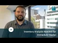 Inventory Analysts Needed For Immediate Starts