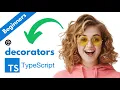 TypeScript - Decorators in details with examples