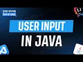 08 Getting User Input in Java Using Scanner Bangla Tutorial Instructor Rudra Kaiser