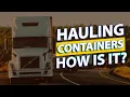 Hauling containers Is it a good job Intermodal Owner Operator