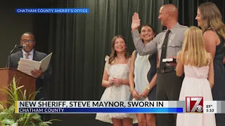 New Chatham County sheriff is sworn in