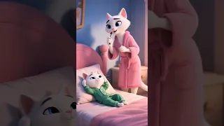 القط الصغير اللي مش عايز يصحى للمدرسة  القط الصغير اللي مش عايز يصحى للمدرسة