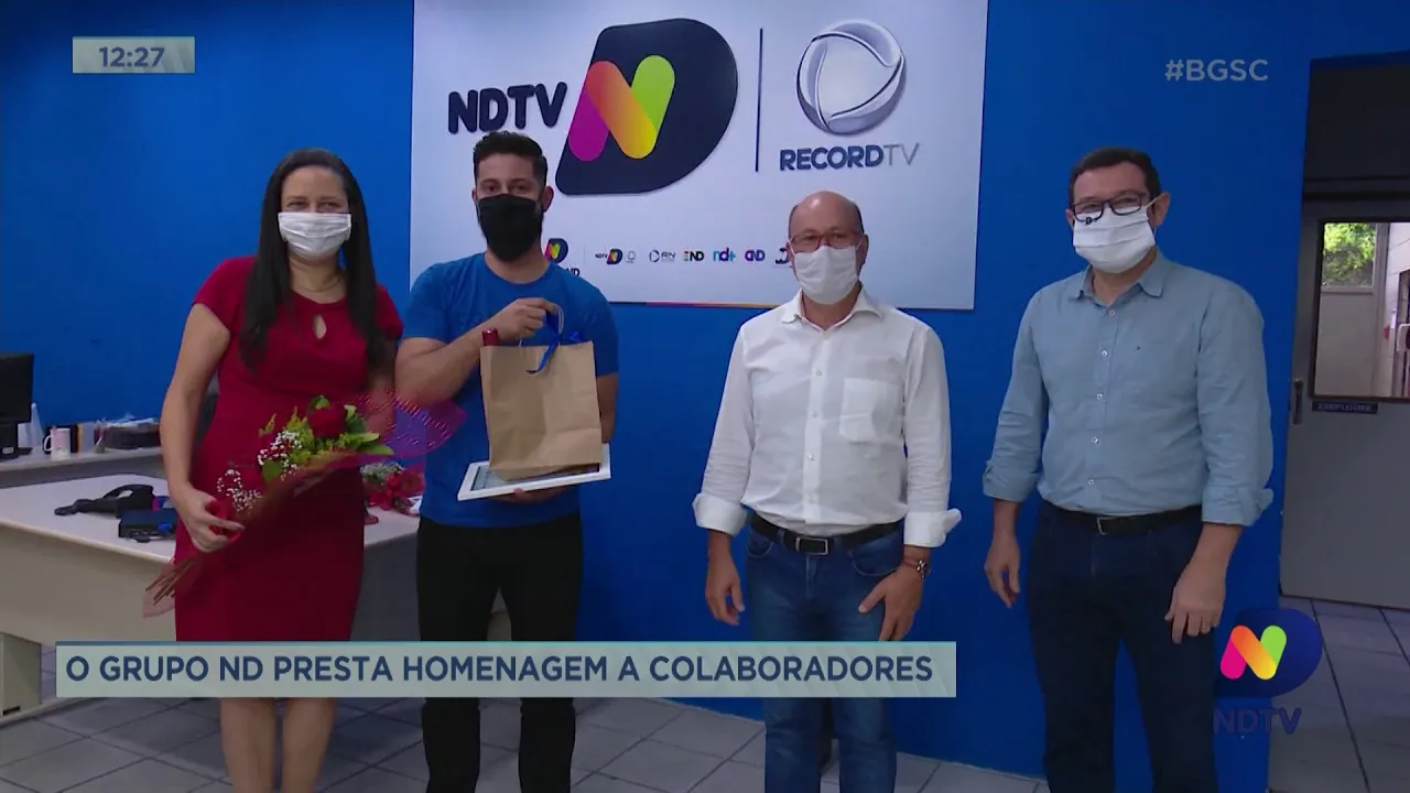 Grupo ND presta homenagem a colaboradores