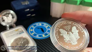 2020 S Proof American Silver Eagle Episode 20 The Last Original Design Proof American Silver Eagle